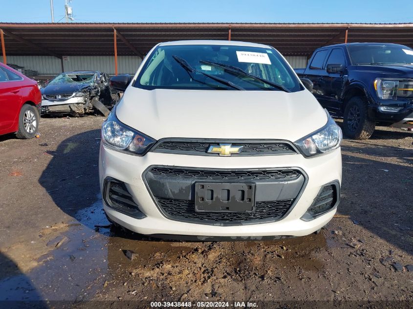 2017 Chevrolet Spark Ls Cvt VIN: KL8CB6SA3HC818602 Lot: 39438448