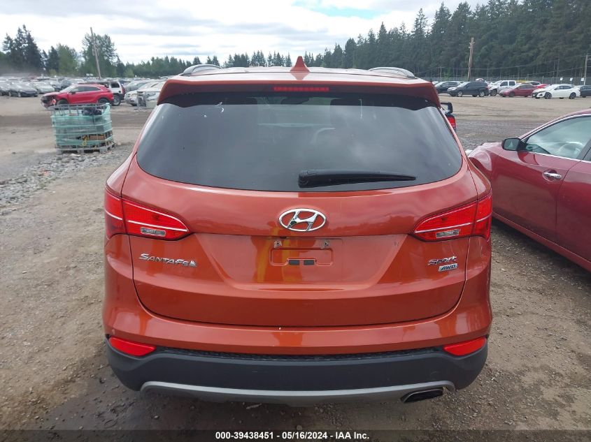 2015 Hyundai Santa Fe Sport 2.4L VIN: 5XYZUDLB9FG264854 Lot: 39438451