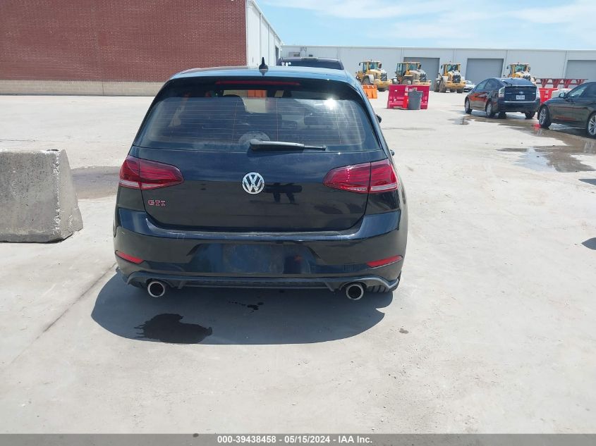 2020 Volkswagen Golf Gti 2.0T Autobahn/2.0T S/2.0T Se VIN: 3VW6T7AU3LM002416 Lot: 39438458