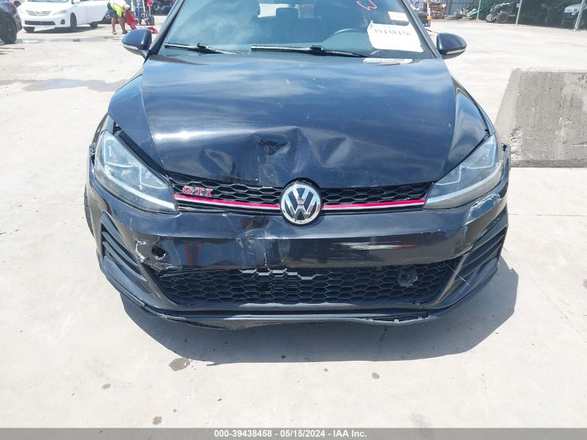 2020 Volkswagen Golf Gti 2.0T Autobahn/2.0T S/2.0T Se VIN: 3VW6T7AU3LM002416 Lot: 39438458