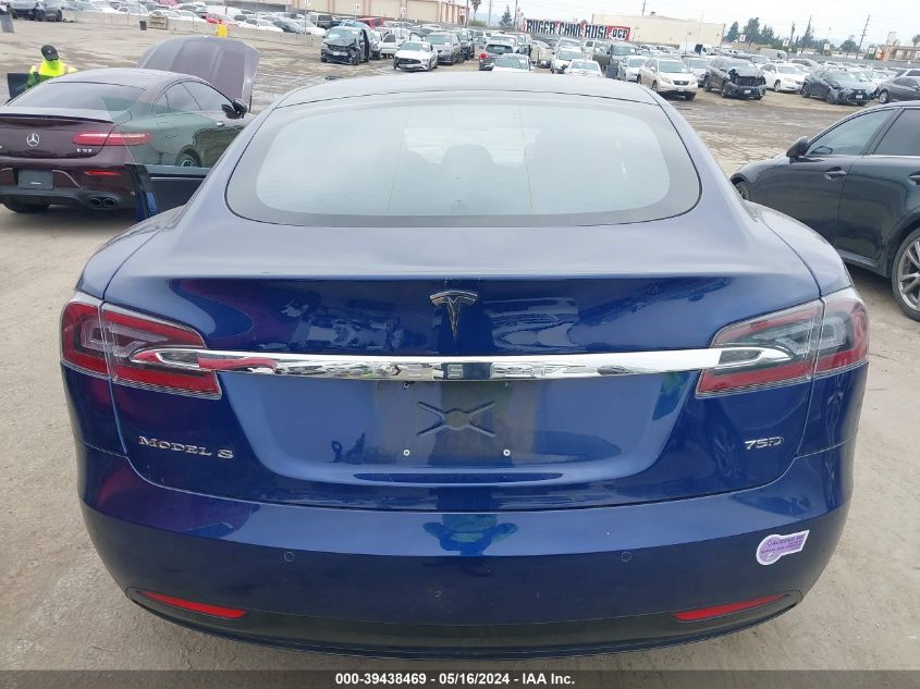 2018 Tesla Model S 100D/75D/P100D VIN: 5YJSA1E26JF295064 Lot: 39438469