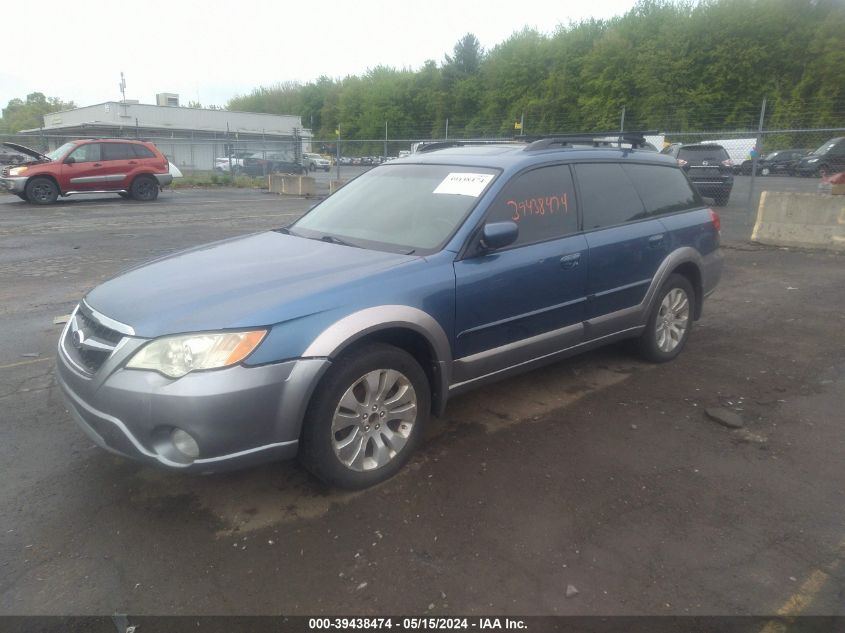 2008 Subaru Outback 2.5I Limited/2.5I Limited L.l. Bean Edition VIN: 4S4BP62C487358005 Lot: 39438474