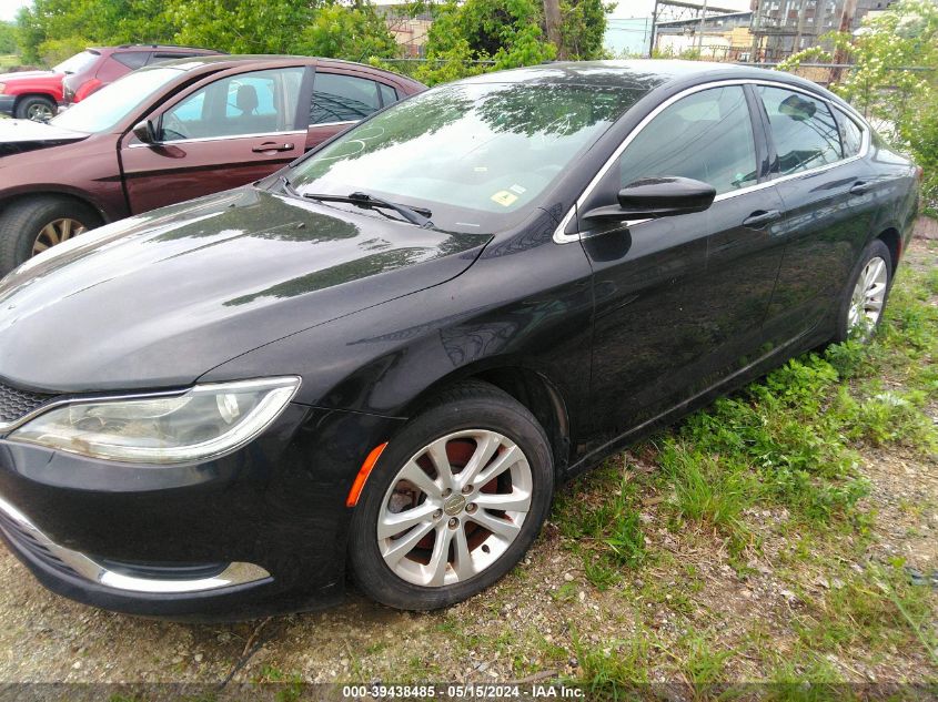 2015 Chrysler 200 VIN: 1C3CCCAG4FN757906 Lot: 39438485