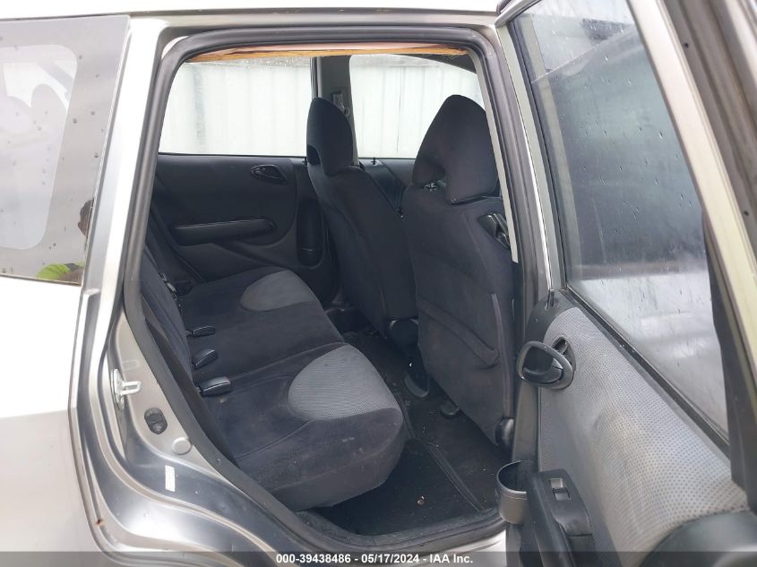 2007 Honda Fit Sport VIN: JHMGD38667S049536 Lot: 39438486