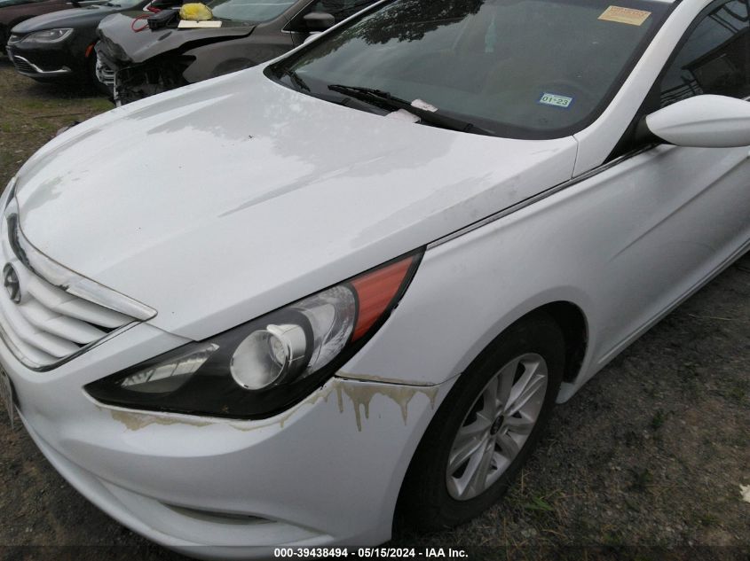 2013 Hyundai Sonata Gls VIN: 5NPEB4AC6DH731878 Lot: 39438494