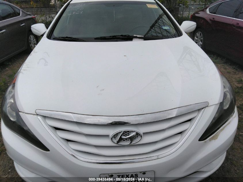 2013 Hyundai Sonata Gls VIN: 5NPEB4AC6DH731878 Lot: 39438494