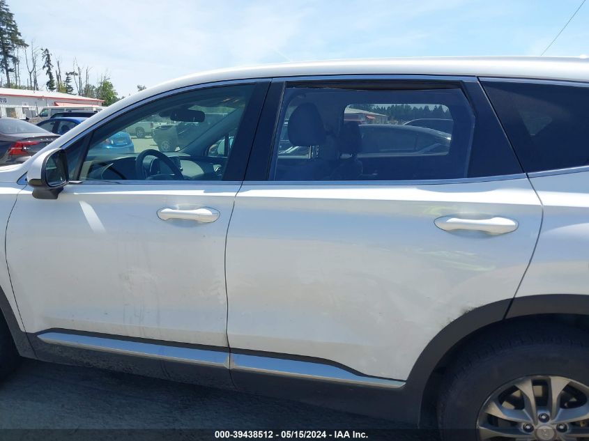 2019 Hyundai Santa Fe Se VIN: 5NMS2CAD9KH110781 Lot: 39438512