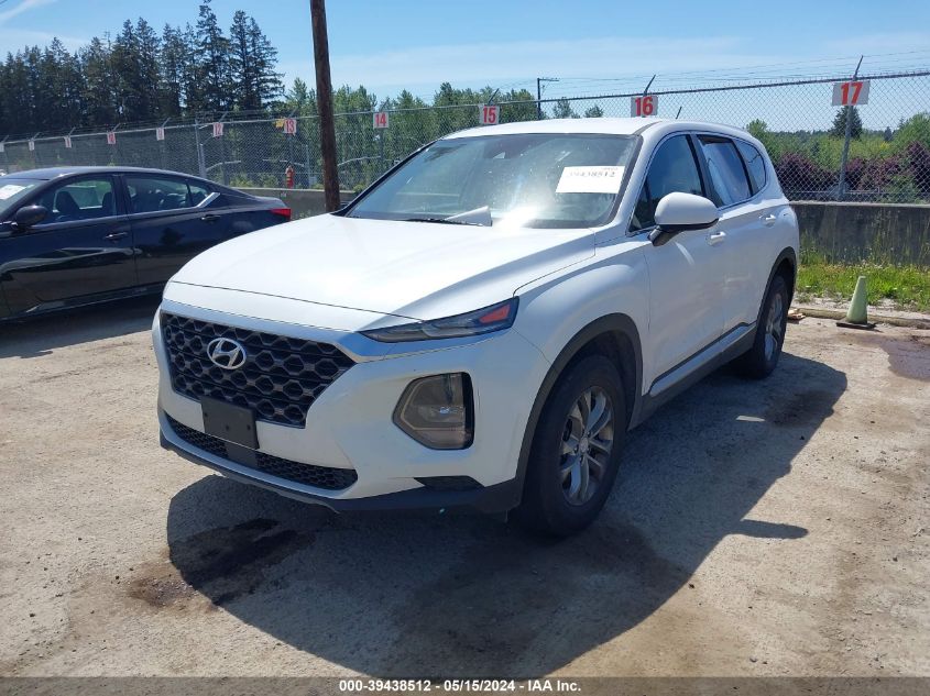 2019 Hyundai Santa Fe Se VIN: 5NMS2CAD9KH110781 Lot: 39438512