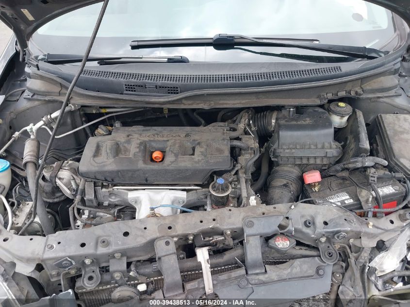 2012 Honda Civic Lx VIN: 2HGFB2F55CH549052 Lot: 39438513