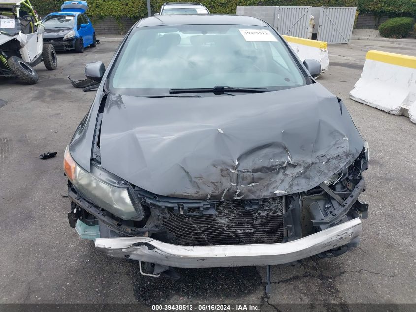 2012 Honda Civic Lx VIN: 2HGFB2F55CH549052 Lot: 39438513