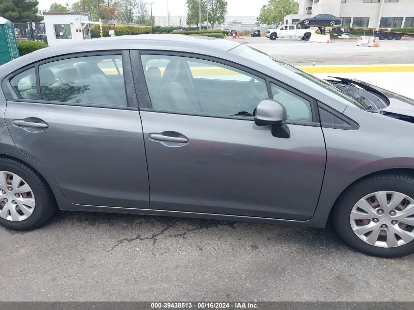 2012 Honda Civic Lx VIN: 2HGFB2F55CH549052 Lot: 39438513