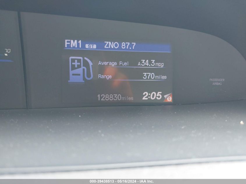 2012 Honda Civic Lx VIN: 2HGFB2F55CH549052 Lot: 39438513