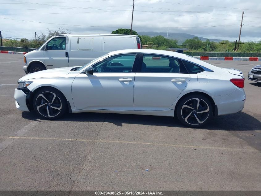 2022 Honda Accord Sport Special Edition VIN: 1HGCV1F46NA053450 Lot: 39438525