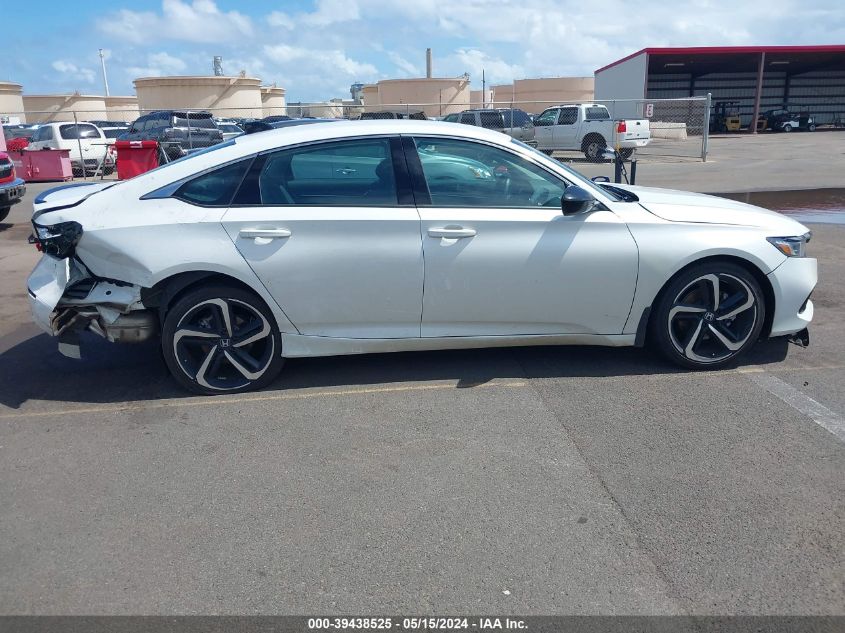 2022 Honda Accord Sport Special Edition VIN: 1HGCV1F46NA053450 Lot: 39438525