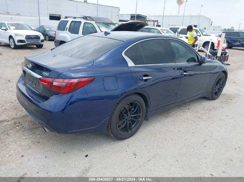 2022 Infiniti Q50 Luxe VIN: JN1EV7BP8NM310815 Lot: 39438527