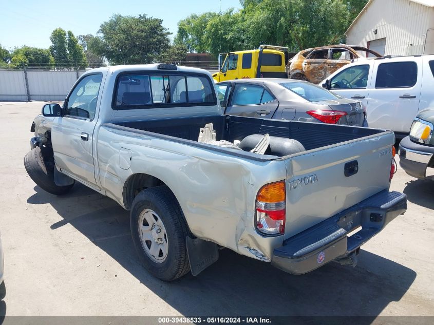 2003 Toyota Tacoma VIN: 5TENL42N03Z158484 Lot: 39438533