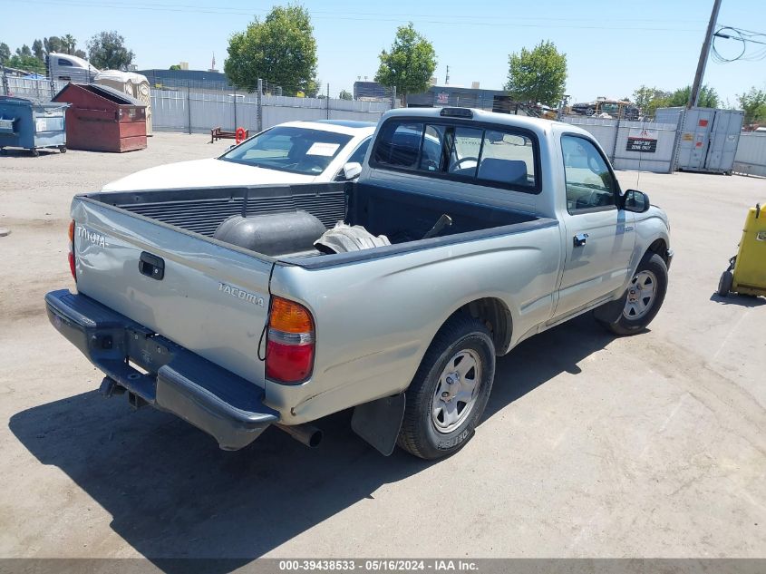 2003 Toyota Tacoma VIN: 5TENL42N03Z158484 Lot: 39438533