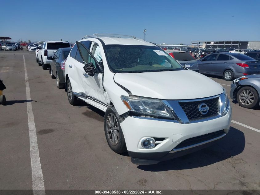 2013 Nissan Pathfinder Sl VIN: 5N1AR2MN7DC681690 Lot: 39438535