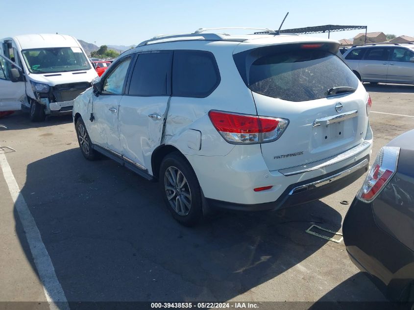 2013 Nissan Pathfinder Sl VIN: 5N1AR2MN7DC681690 Lot: 39438535