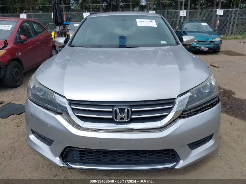 2013 Honda Accord Lx VIN: 1HGCR2F38DA019882 Lot: 39438540