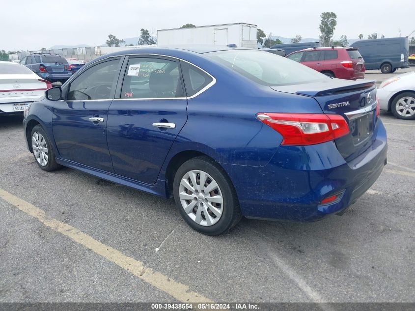 2016 Nissan Sentra Sr VIN: 3N1AB7AP3GY289896 Lot: 39438554