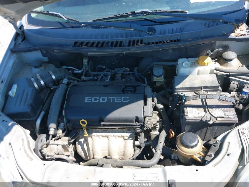 2011 Chevrolet Aveo 2Lt VIN: KL1TG6DE1BB128134 Lot: 39438560