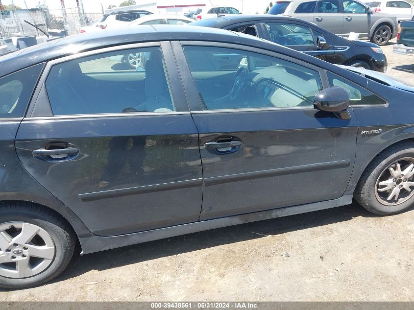 2011 Toyota Prius Three VIN: JTDKN3DU8B1429988 Lot: 39438561