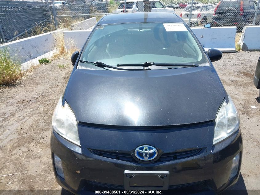 2011 Toyota Prius Three VIN: JTDKN3DU8B1429988 Lot: 39438561
