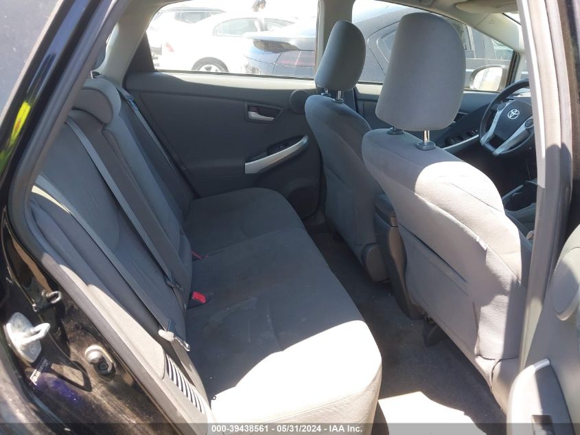 2011 Toyota Prius Three VIN: JTDKN3DU8B1429988 Lot: 39438561