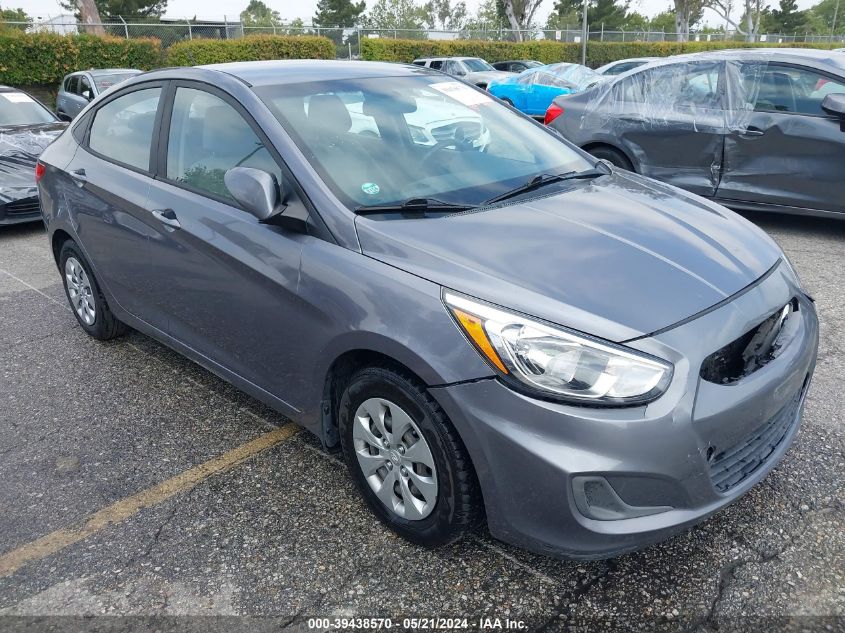 2016 Hyundai Accent Se VIN: KMHCT4AE8GU121489 Lot: 39438570