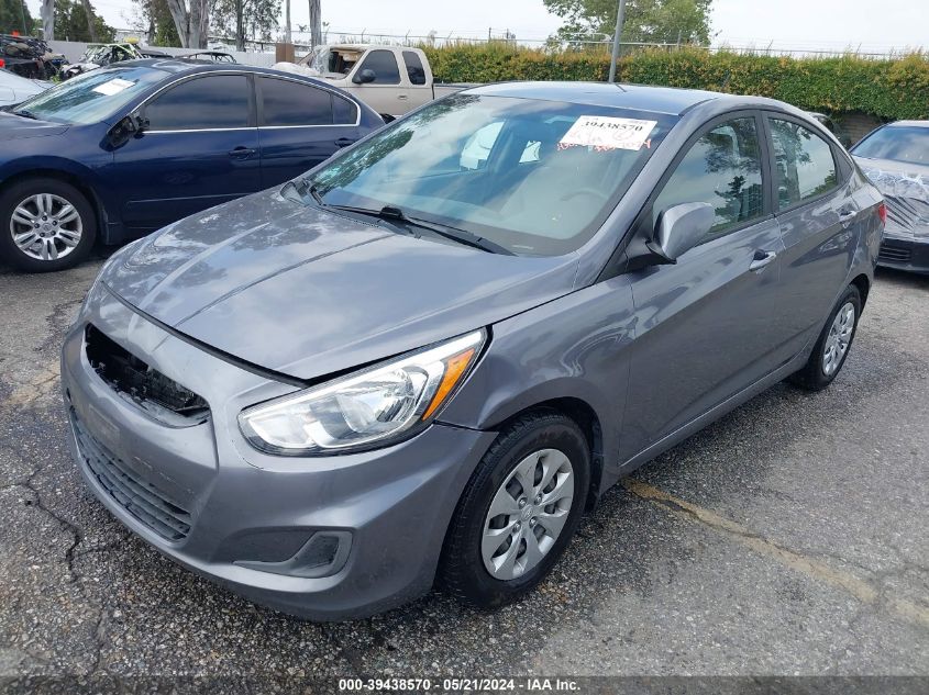 2016 Hyundai Accent Se VIN: KMHCT4AE8GU121489 Lot: 39438570