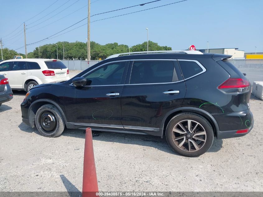 2019 Nissan Rogue Sl VIN: 5N1AT2MT6KC750625 Lot: 39438575