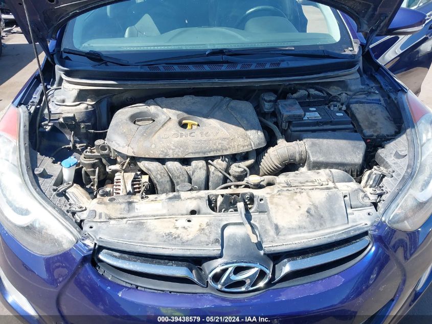 2012 Hyundai Elantra Limited VIN: 5NPDH4AE9CH103470 Lot: 39438579