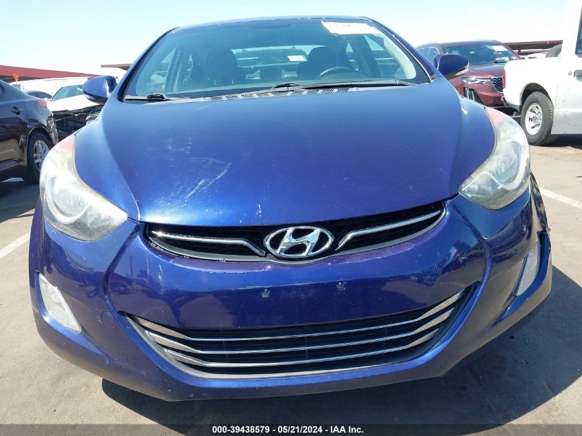 2012 Hyundai Elantra Limited VIN: 5NPDH4AE9CH103470 Lot: 39438579