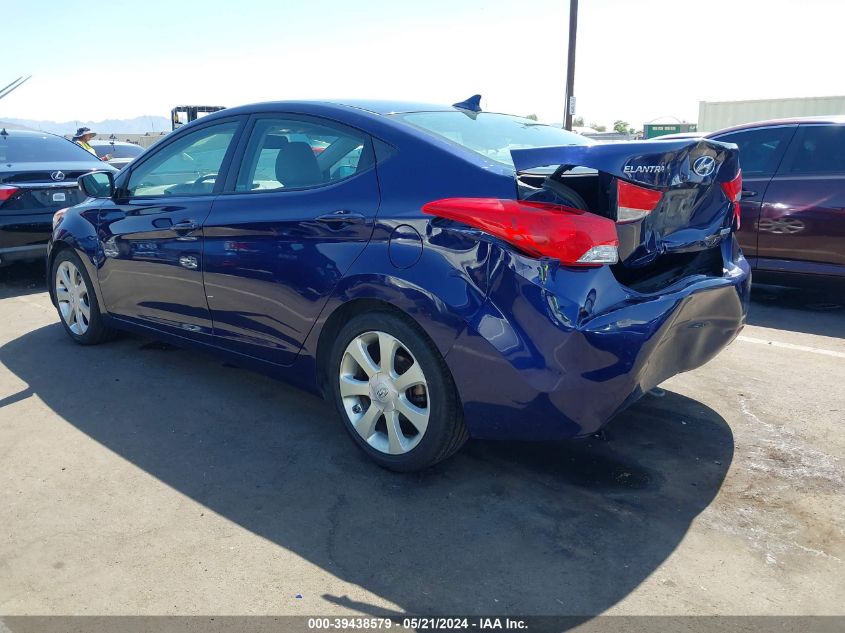 2012 Hyundai Elantra Limited VIN: 5NPDH4AE9CH103470 Lot: 39438579