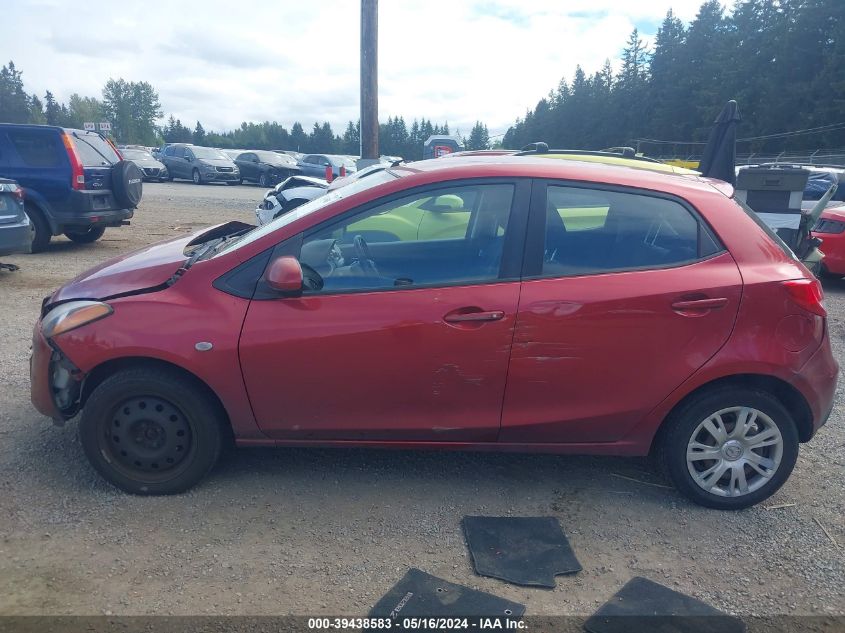 2014 Mazda Mazda2 Sport VIN: JM1DE1KZ0E0186909 Lot: 39438583