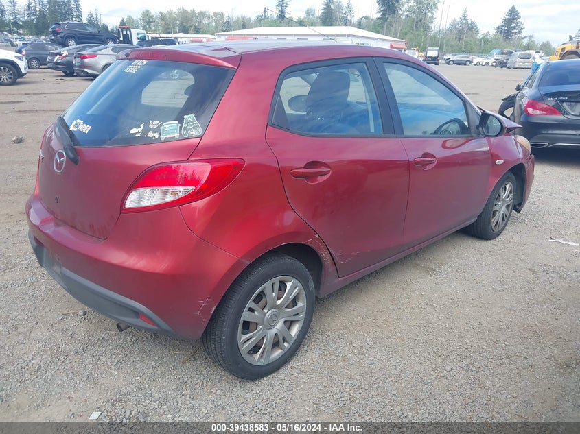 2014 Mazda Mazda2 Sport VIN: JM1DE1KZ0E0186909 Lot: 39438583