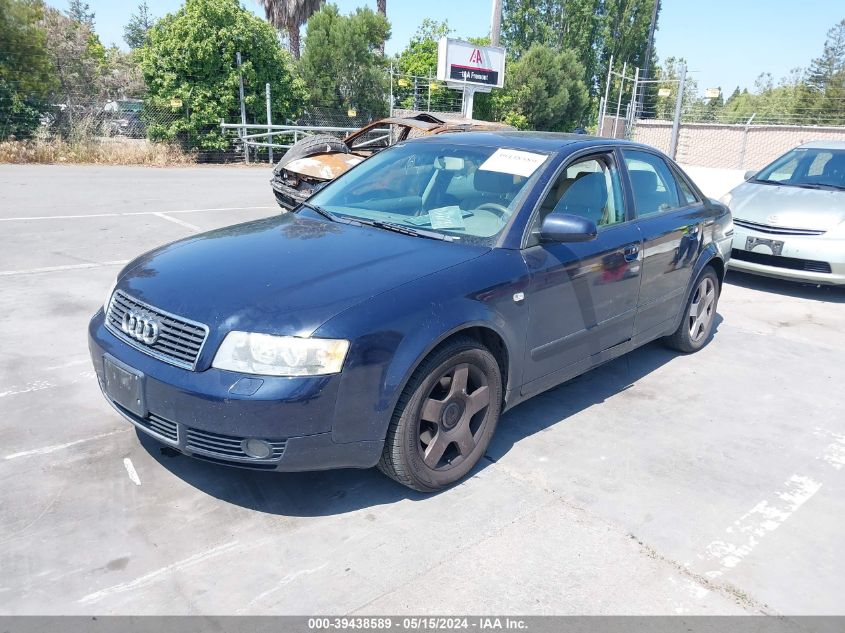 2004 Audi A4 1.8T VIN: WAULC68E94A217129 Lot: 39438589