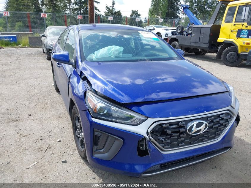 2020 Hyundai Ioniq Hybrid Blue VIN: KMHC65LC7LU235096 Lot: 39438598