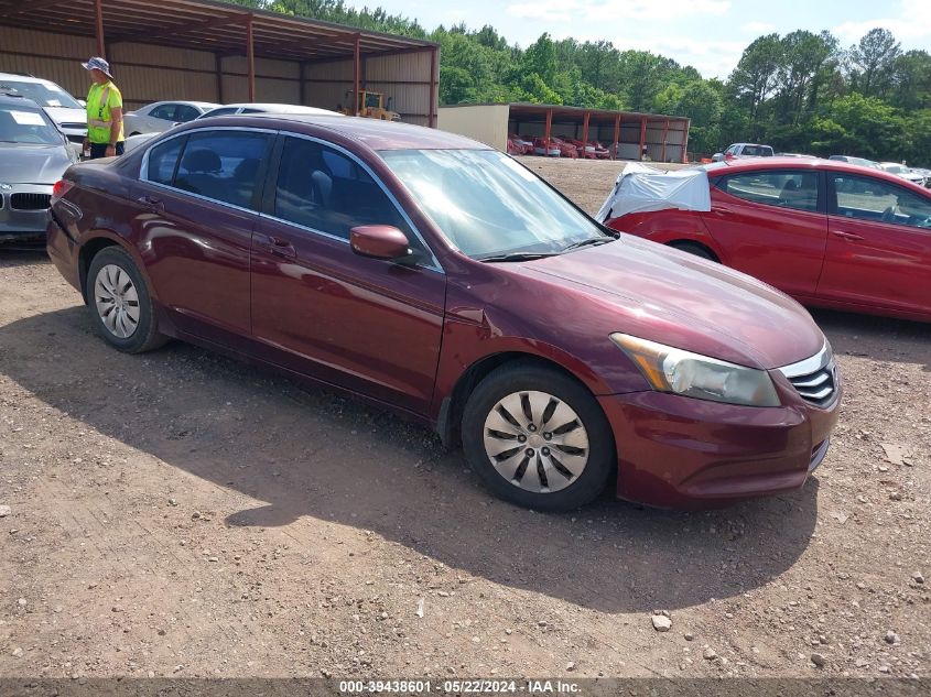 2012 Honda Accord 2.4 Lx VIN: 1HGCP2F32CA206149 Lot: 39438601