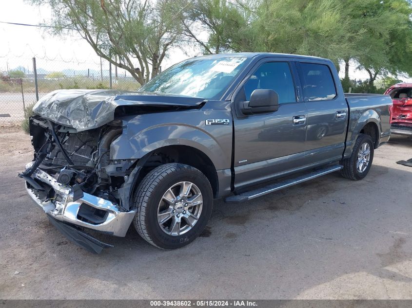 2016 Ford F-150 Xlt VIN: 1FTEW1CP9GKE62977 Lot: 39438602