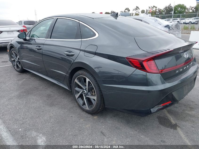 2021 Hyundai Sonata Sel Plus VIN: 5NPEJ4J21MH116066 Lot: 39438604