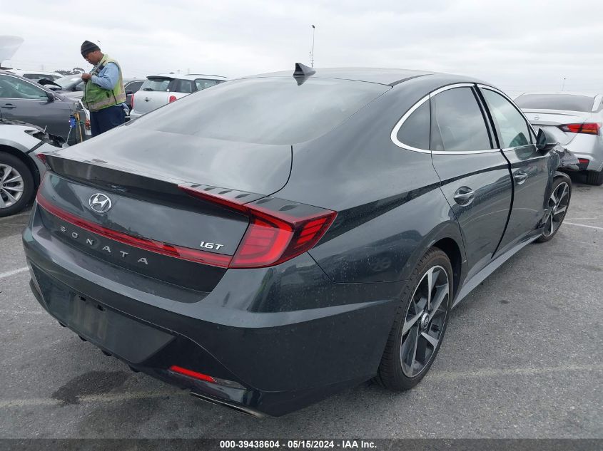 2021 Hyundai Sonata Sel Plus VIN: 5NPEJ4J21MH116066 Lot: 39438604