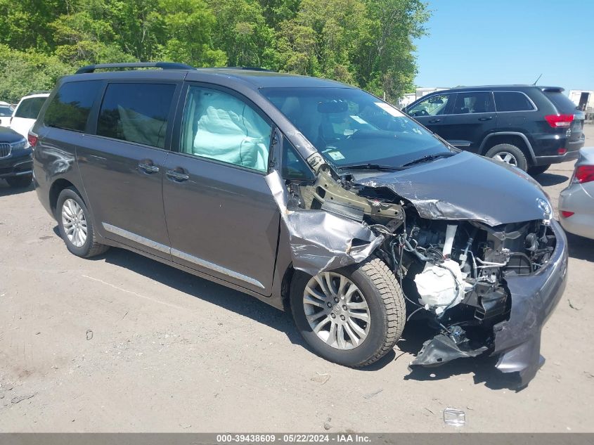 2017 Toyota Sienna Xle 8 Passenger VIN: 5TDYZ3DCXHS783674 Lot: 39438609