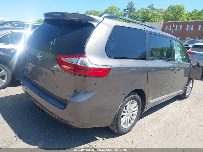 2017 Toyota Sienna Xle 8 Passenger VIN: 5TDYZ3DCXHS783674 Lot: 39438609