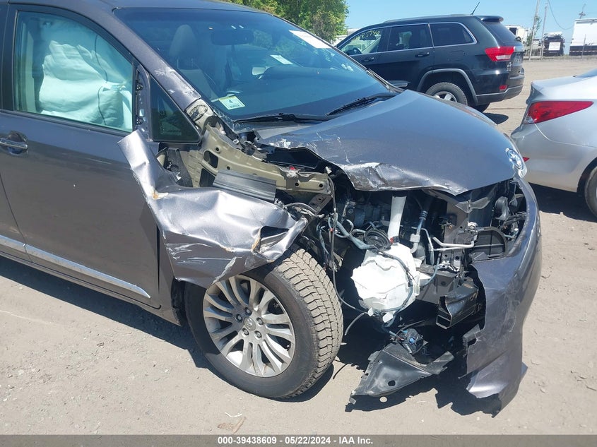 2017 Toyota Sienna Xle 8 Passenger VIN: 5TDYZ3DCXHS783674 Lot: 39438609