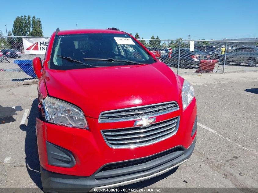 2016 Chevrolet Trax Lt VIN: KL7CJLSB5GB676143 Lot: 39438618