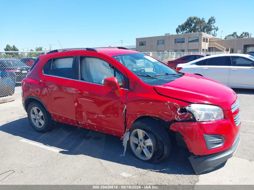 2016 Chevrolet Trax Lt VIN: KL7CJLSB5GB676143 Lot: 39438618