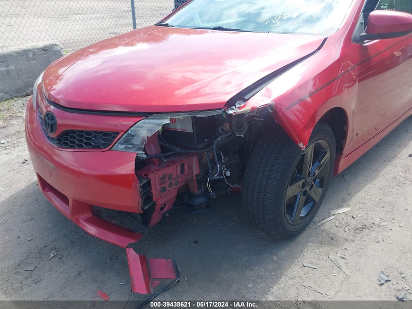 2014 Toyota Camry Se VIN: 4T1BF1FK8EU760193 Lot: 39438621