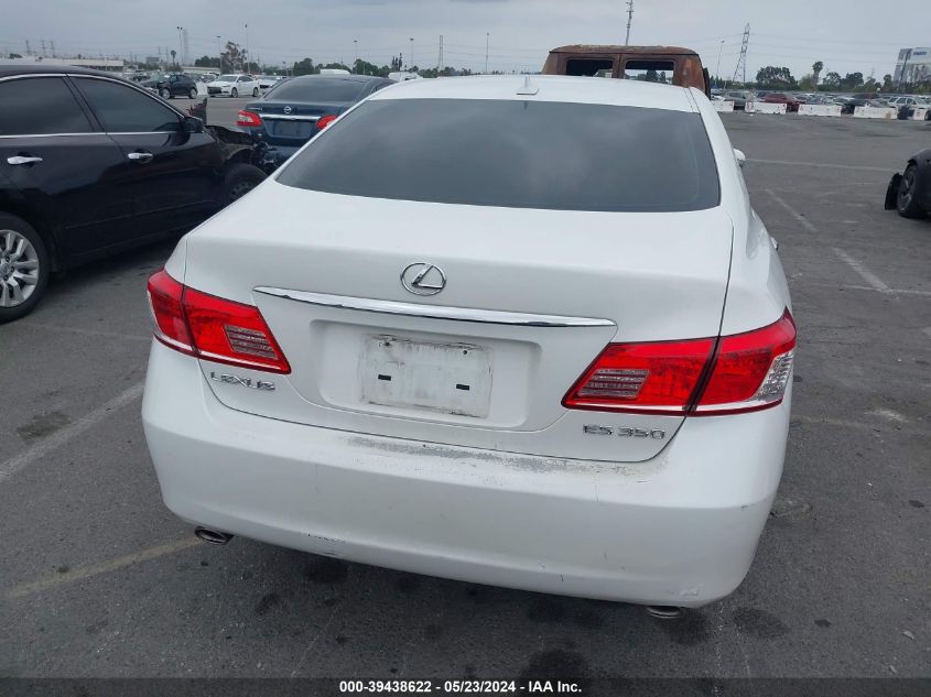 2011 Lexus Es 350 VIN: JTHBK1EG1B2429765 Lot: 39438622